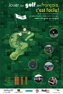 OQLF, Golf
- Affiche
